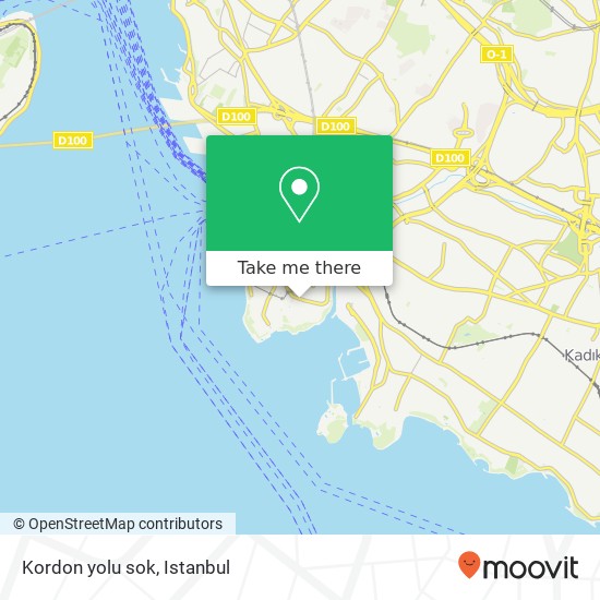 Kordon yolu sok map