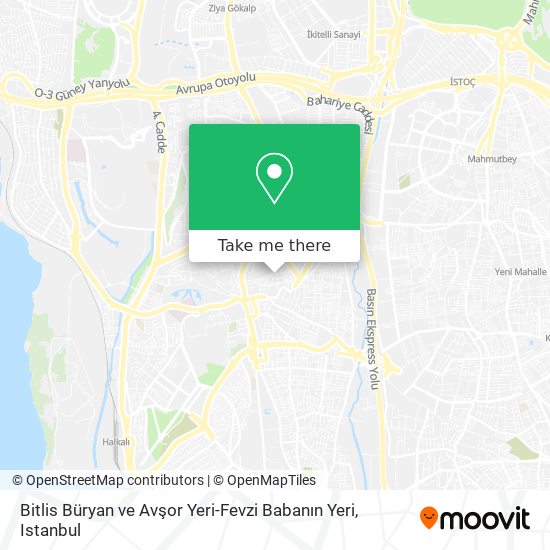 Bitlis Büryan ve Avşor Yeri-Fevzi Babanın Yeri map