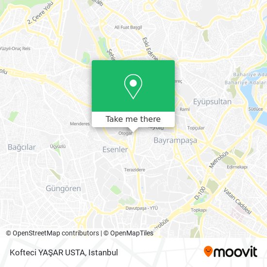 Kofteci YAŞAR USTA map