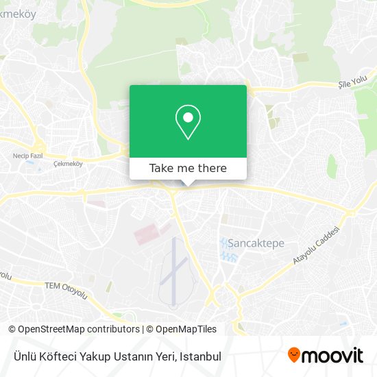 Ünlü Köfteci Yakup Ustanın Yeri map