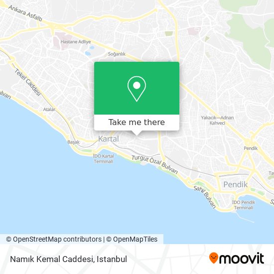 Namık Kemal Caddesi map