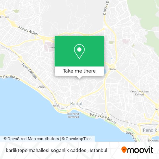 karliktepe mahallesi soganlik caddesi map