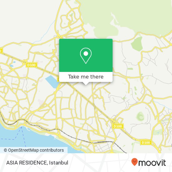 ASIA RESIDENCE map