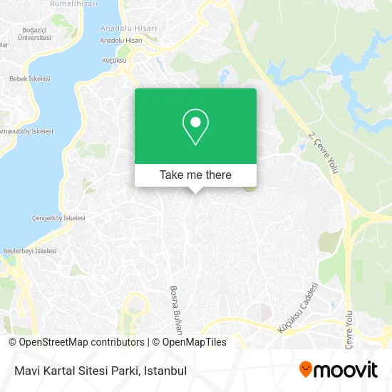 Mavi Kartal Sitesi Parki map
