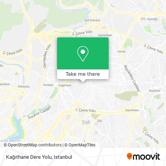 Kağıthane Dere Yolu map