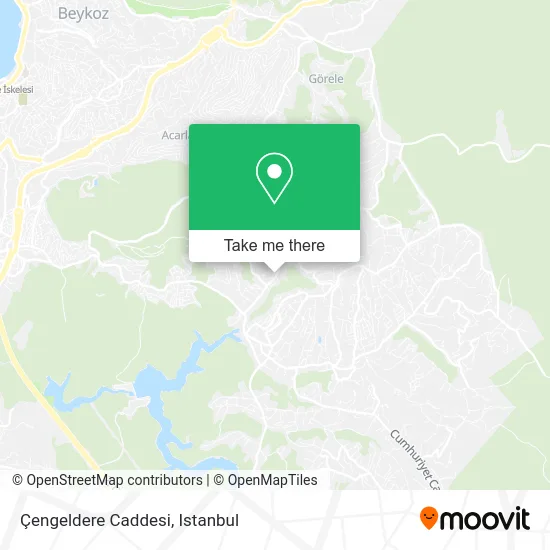 Çengeldere Caddesi map