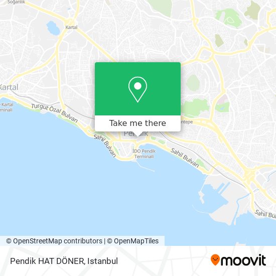 Pendik HAT DÖNER map