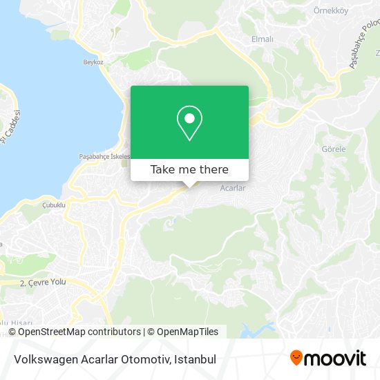 Volkswagen Acarlar Otomotiv map