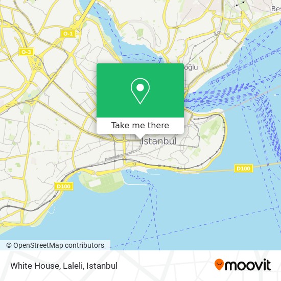 White House, Laleli map