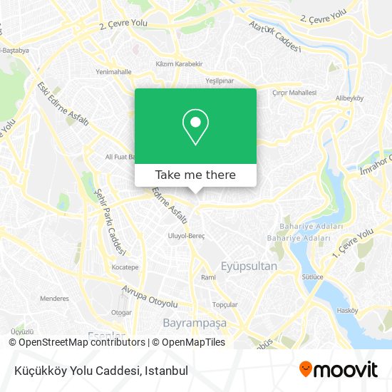 Küçükköy Yolu Caddesi map