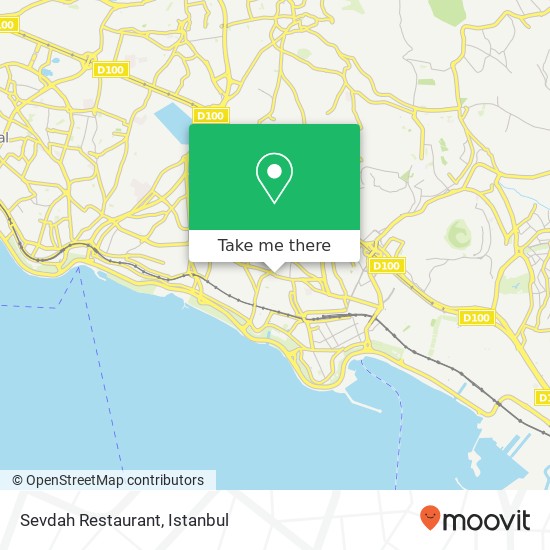 Sevdah Restaurant map