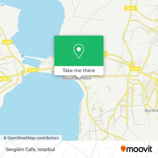 Sevgilim Cafe map