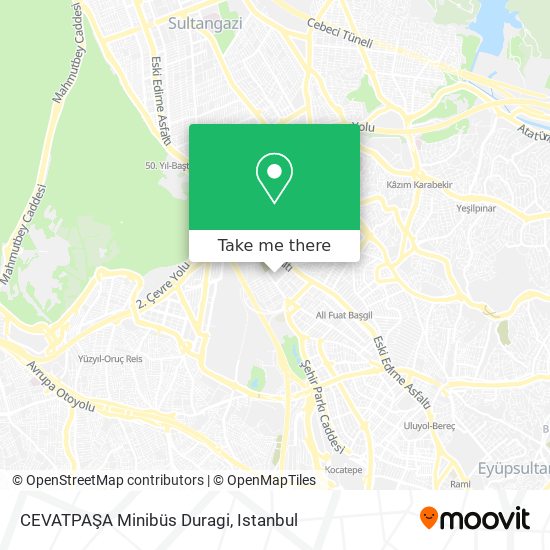 CEVATPAŞA Minibüs Duragi map