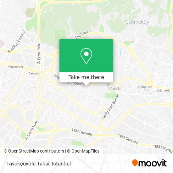 Tavukçuyolu Taksi map