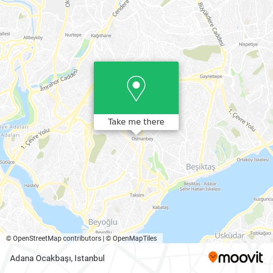 Adana Ocakbaşı map