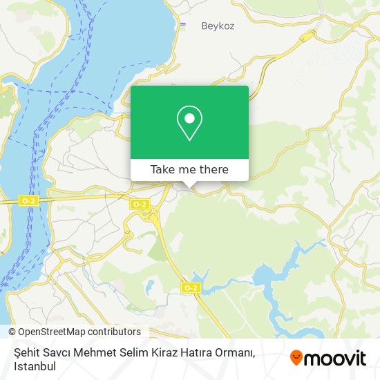 Şehit Savcı Mehmet Selim Kiraz Hatıra Ormanı map