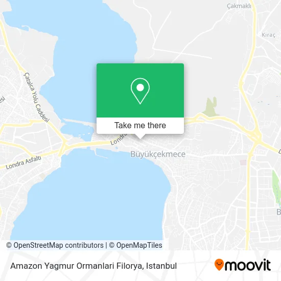 Amazon Yagmur Ormanlari Filorya map