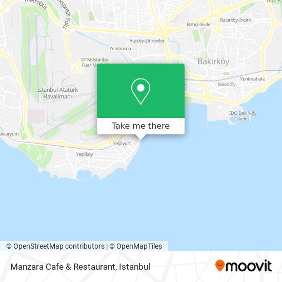 Manzara Cafe & Restaurant map