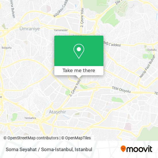 Soma Seyahat / Soma-Istanbul map