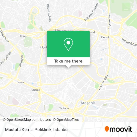 Mustafa Kemal Poliklinik map