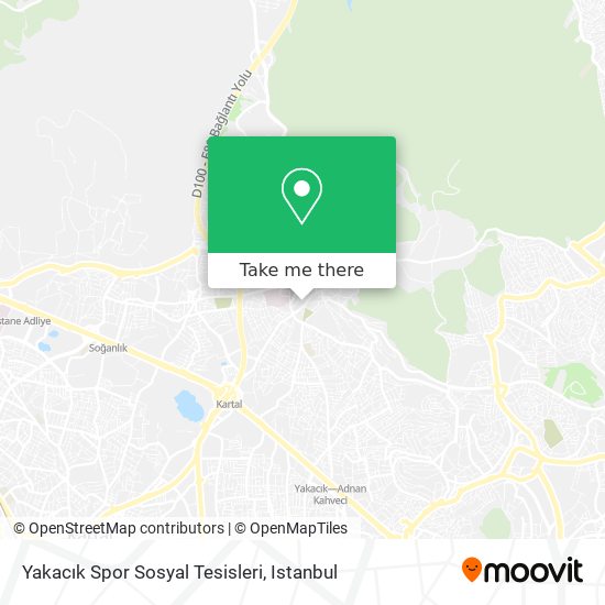 Yakacık Spor  Sosyal Tesisleri map