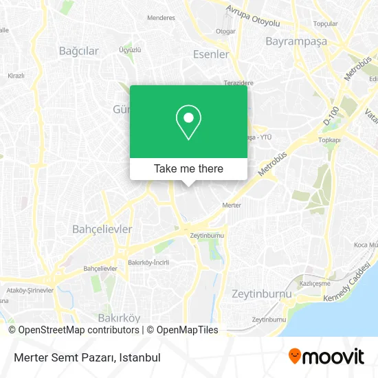 Merter Semt Pazarı map