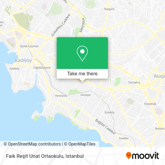 Faik Reşit Unat Ortaokulu map