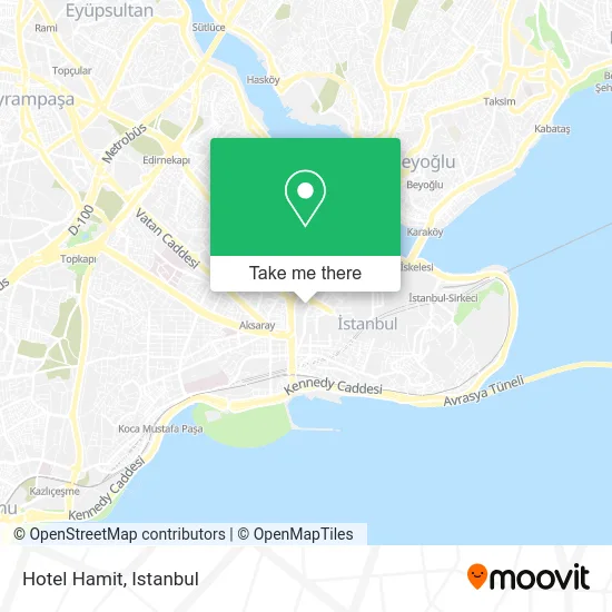 Hotel Hamit map
