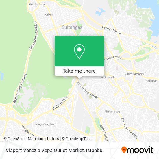 Viaport Venezia Vepa Outlet Market map