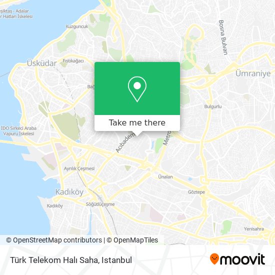 Türk Telekom Halı Saha map