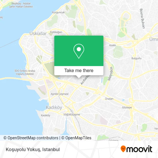 Koşuyolu Yokuş map