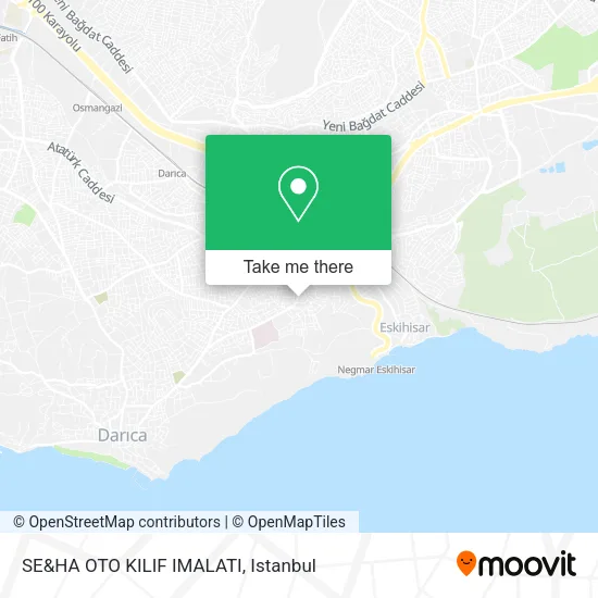 SE&HA OTO KILIF IMALATI map