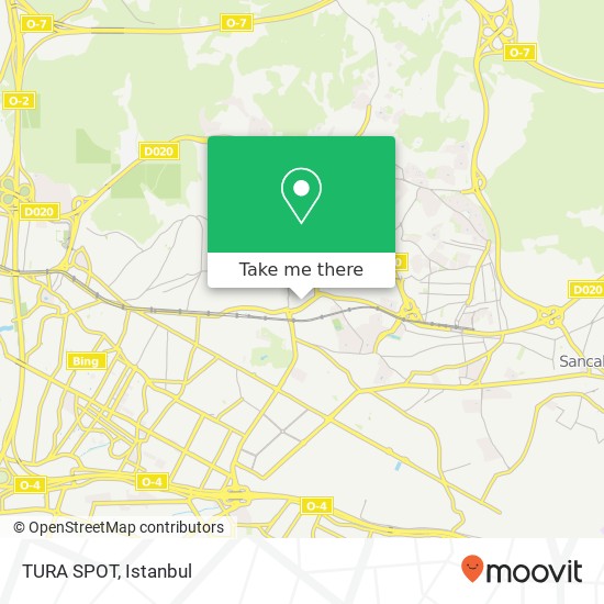 TURA SPOT map