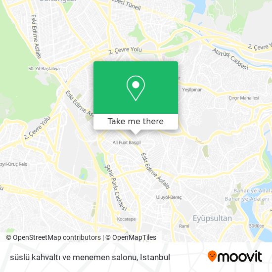 süslü kahvaltı ve menemen salonu map