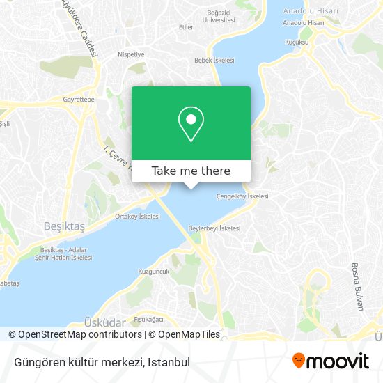 Güngören kültür merkezi map