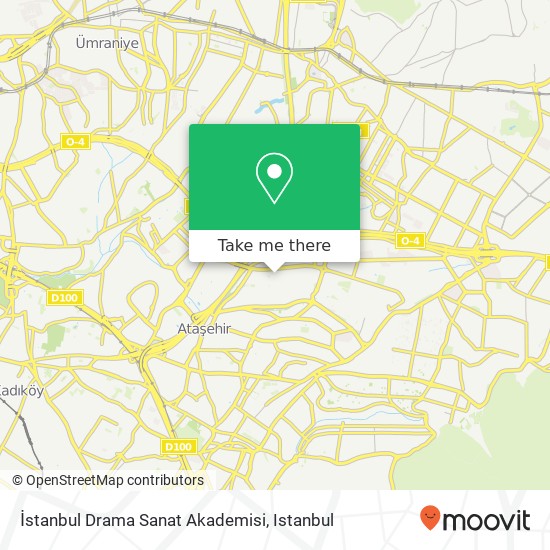 İstanbul Drama Sanat Akademisi map