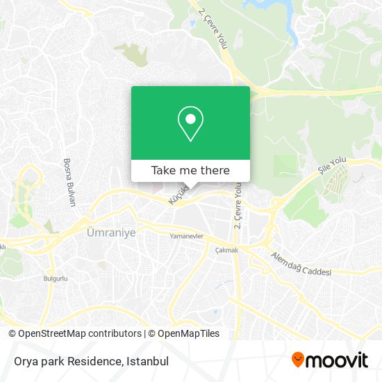 Orya park Residence map