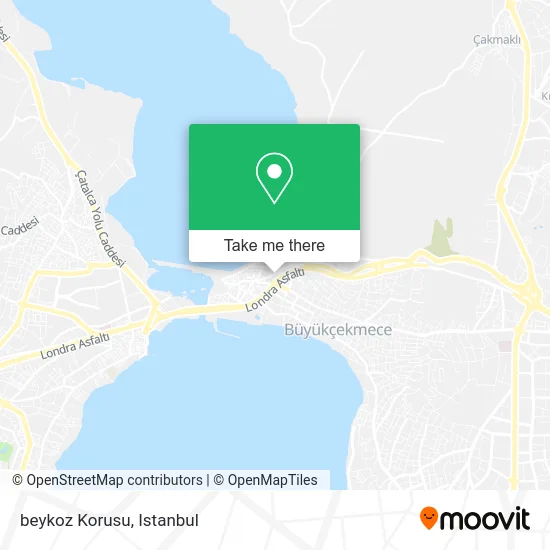 beykoz Korusu map