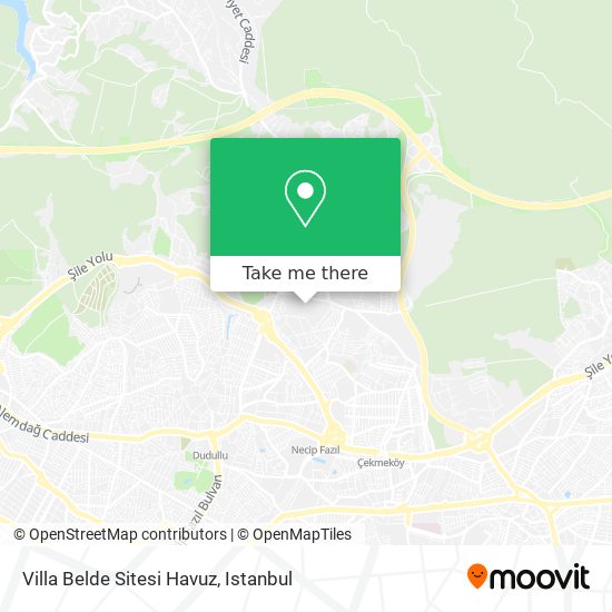 Villa Belde Sitesi Havuz map