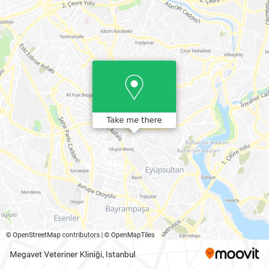 Megavet Veteriner Kliniği map