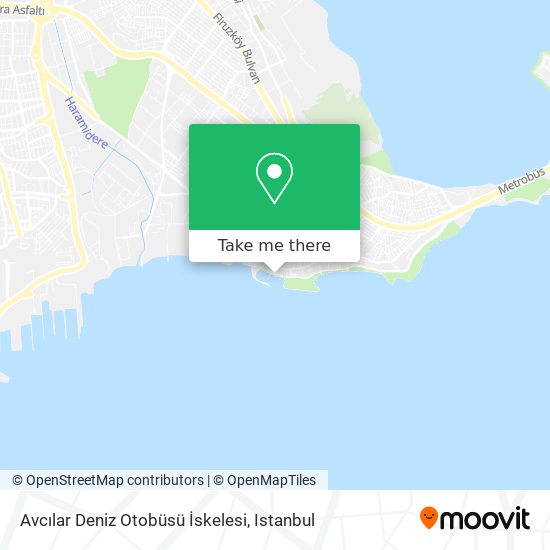 Avcılar Deniz Otobüsü İskelesi map