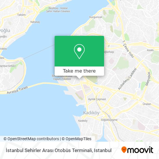 İstanbul Sehirler Arası Otobüs Terminali map