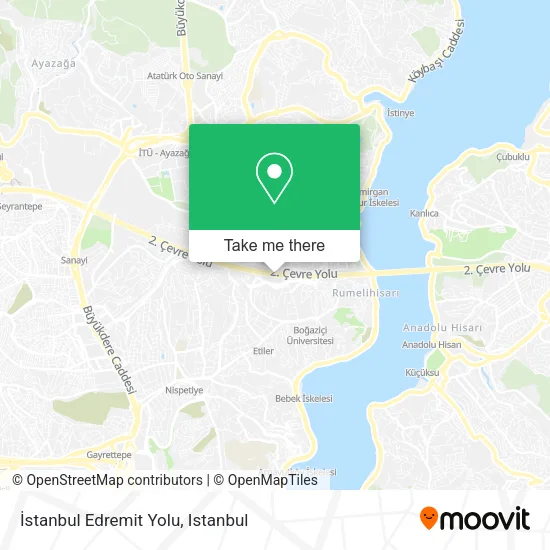 İstanbul Edremit Yolu map