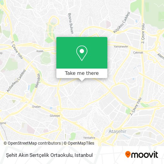 Şehit Akın Sertçelik Ortaokulu map