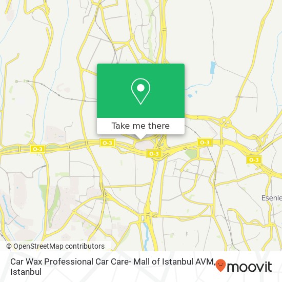 Car Wax Professional Car Care- Mall of Istanbul AVM map