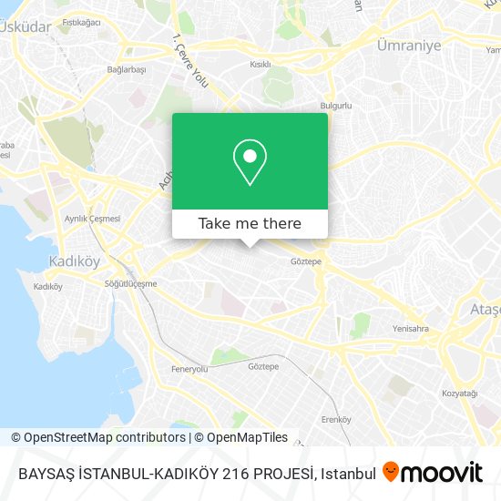 BAYSAŞ İSTANBUL-KADIKÖY 216 PROJESİ map