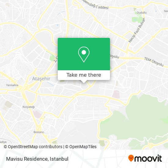 Mavisu Residence map