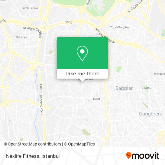 Nexlife Fitness map