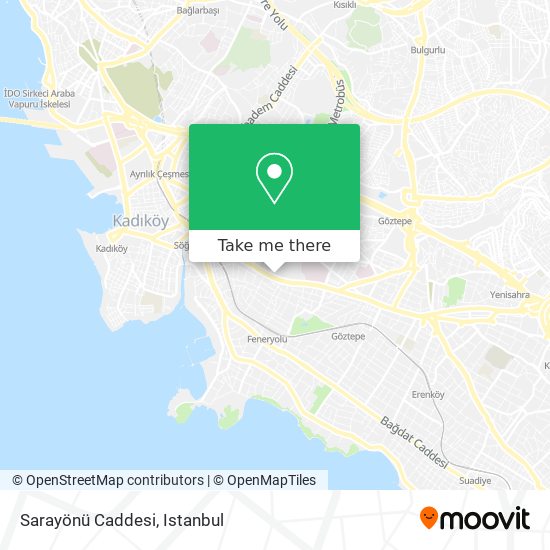 Sarayönü Caddesi map