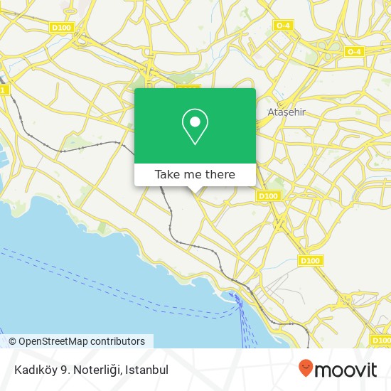 Kadıköy 9. Noterliği map